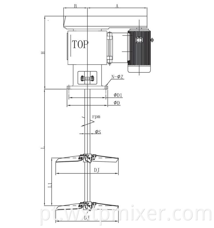 Dp Type Top Mixer Dry Mortar Mixer2